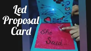 Proposal card led popup