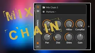 Cadena de Mezcla  con distorsión #bitwig 5.2 (beta)