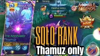 SOLO RANK DI AWAL SEASON❗