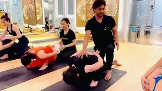 Adjustment for Marichyasana B | Adjustment |Alignment | Astanga yoga