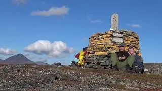 Lapland, nordkalotten trail, hiking from Abisko to Kilpisjårvi. Lapland.