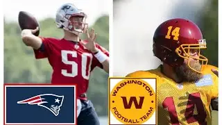 WFT/NE Preseason Week 1 play by play