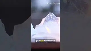 Mixing Fire and Ice &ndash; Can You Really Freeze Flames? ❄️🔥