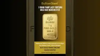 1 Gram PAMP Lady Fortuna Gold Bar Manchester | BullionGiant