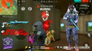 FREE FIRE SHOTGUN KILL MONTAGE