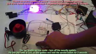 Car alarm L202 from banggood.com