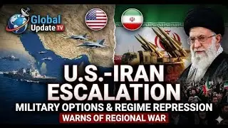 U.S.‑Iran Escalation ⚠️ Military Options, Nuclear Risk & Detainee Repression