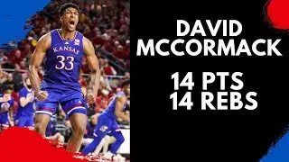 David McCormack Highlights vs. Iowa State | 2/1/22 | 14 Pts, 14 Rebs