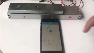 Mobile App open Magnetic Lock