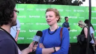 Interview: Sarah Snook on the Tropfest 22 Black Carpet