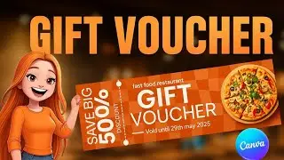 How to Create Gift Vouchers in Canva