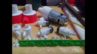 Chế tạo máy bơm nước Mini siêu mạnh với motor 775 Quy trình Thiết kế  In 3D Lắp ráp