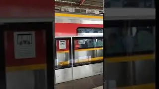 Orange train vlog by sharing thought