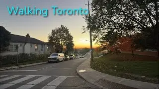 Walking My Old Neighbourhood of Silverthorn in York Toronto 10/26/2025