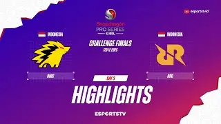 ONIC vs RRQ Hoshi HIGHLIGHTS Snapdragon Pro Series Season 6 | RRQ vs ONIC ESPORTSTV