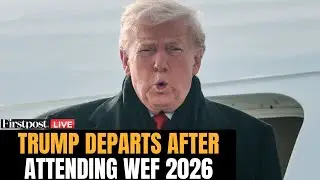 Trump Davos 2026 LIVE: US President Donald Trump's Departure from World Economic Forum | N18G