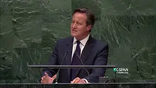 David Cameron U.N. Speech 2014 On Extremism [Clip]