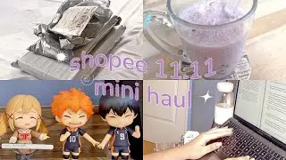 vlog ep.2 ☻ : shopee 11.11 haul, unboxing new tablet, online classes in ateneo (philippines)