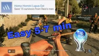 Dying Light - Homo Homini Lupus Est Trophy - The Best Method in 2025