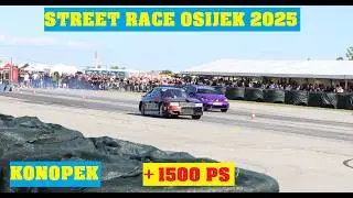 1500PS Audi - Konopek - Street Race Osijek 2025