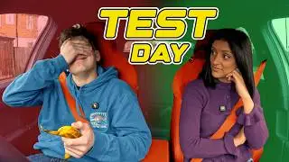 Ben's Driving Test Day... Time To Be Serious!
