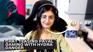 PAYAL GAMING AND HYDRA DANGER - CUTE REACTION😍 | BGMI 24x7 #shorts #payalgaming #bgmi