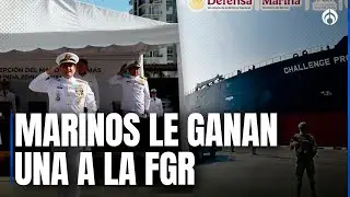 Marinos acusados de huachicol obligan a la FGR a dejarlos ver investigación en su contra
