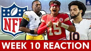 NFL Week 10 Reaction: Steelers-Commanders, Bears Embarrassed By Patriots, Chiefs Stay Unbeaten, News