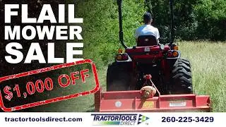 FLAIL MOWER SALE ($1000 OFF)