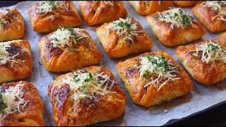 لمسمن اللي مكيخطانيش فالشهر الكريم بحشوة عامرة بالخضار و بطريقة توراق بسيطة لكن النتيجة ولا أروع