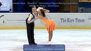 UO2013 SHTORK Irina & RAND Taavi (EST) Senior Ice Dance Short Dance (ШТОРК Ирина, РАНД Таави)
