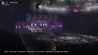 #WWE2K25 - Custom Arena - WWE Evolve Arena '25