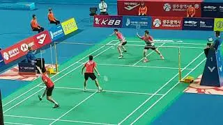 2018 KOREA MASTERS Final - WANG Chi Lin PO Li Wei vs CHOI SolGyu SEO Seung Jae  Rally Highlight