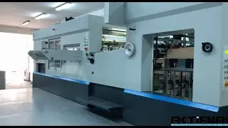 GW C106Q 70x100 Ayıklamalı Karton Kutu Kalıp Kesim Makinası