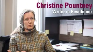 'Stories can be so surprising' - Christine Pountney, Writer in Residence