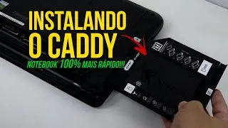 Como instalar um CADDY no Notebook Dell Inspiron Passo a Passo