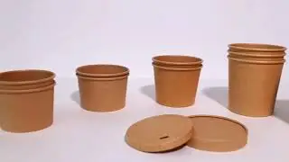 Paper Salad Bowl Kraft Paper Bowl disposable sald bowl manufacturer
