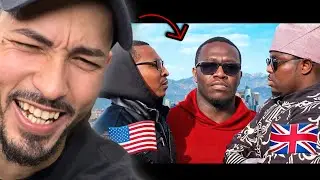 Монквех трахнул КОЗЛА?! 😳🔥 Реакция на рэп-баттл Великобритании и США