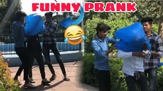 Plastic Wrapping Funny Reaction 😂||The Nitish Prank||