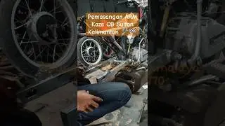 Pemasangan Swing Arm Kaze CB Sultan #swingarm #hondacb100 #cbherex #cbracing #cb100 #tasikmalaya
