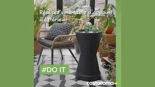 DIY : Réalisez une table d'appoint extérieur - Castorama