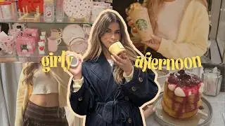 spend a girly day with me | shopping. brunch & haul