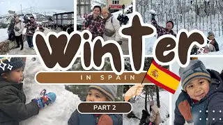 Winter in  Spain 🇪🇸 :Filipino Family&rsquo;s New Year Trip to Sierra de Navacerrada ❄️👨&zwj;👩&zwj;👧&zwj;👦Part 2 of 2 