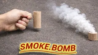 Amazing Mini Smoke Bomb|| Making easy smoke bomb 💣