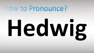 How to Pronounce Hedwig