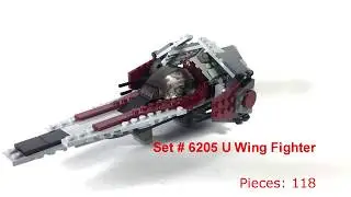 Retro Review: Lego Set #6205 V Wing Fighter