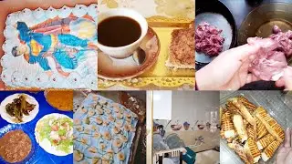 روتيني البسيط في دارنا ☕من قهوة للفطور🍕 نسيت روحي زهايمر 🥲🥹