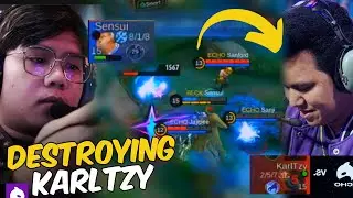 SENSUI TOTALLY DESTROYING KARLTZY THIS GAME IN MPL PLAYOFFS