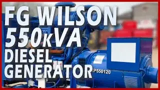 FG Wilson 550kVA Diesel Generator - Run Test