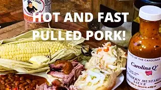 Hot And Fast Pork Butt | Weber Kettle